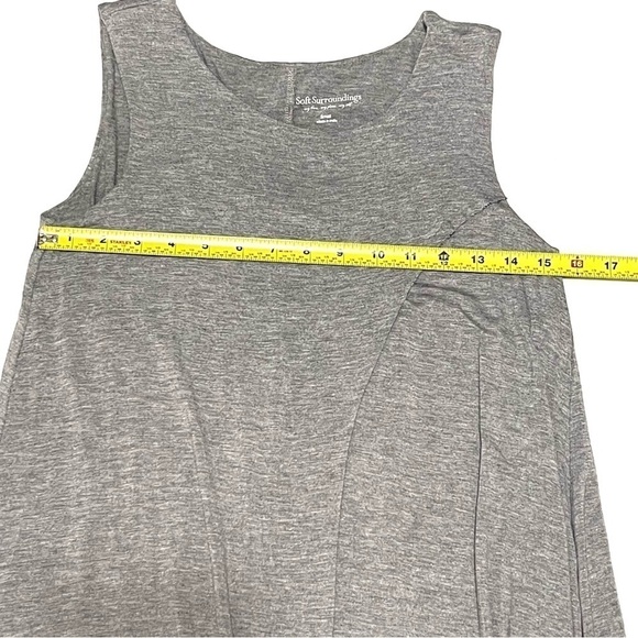 Soft Surroundings Woman Grey Dress Size S - Picture 15 of 15
